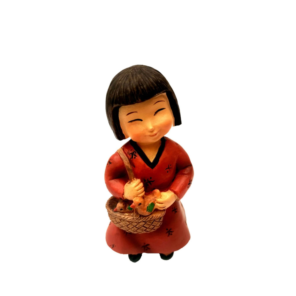 Pastora con patitos