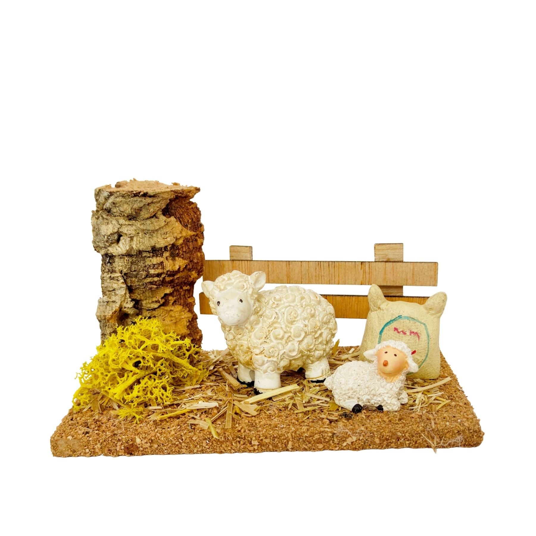 Corral de ovejas (ovejas Naïf de Oliver)