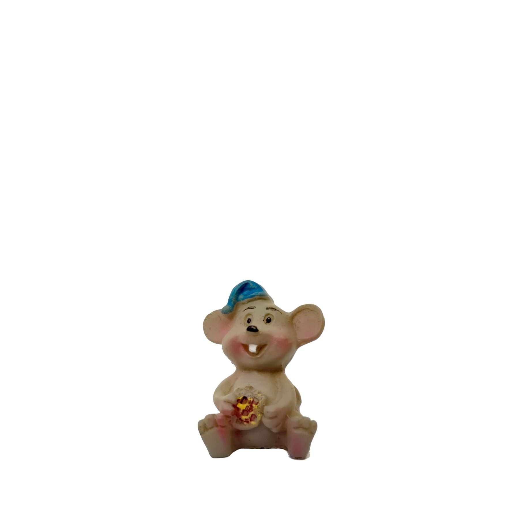 Ratón con gorro de dormir