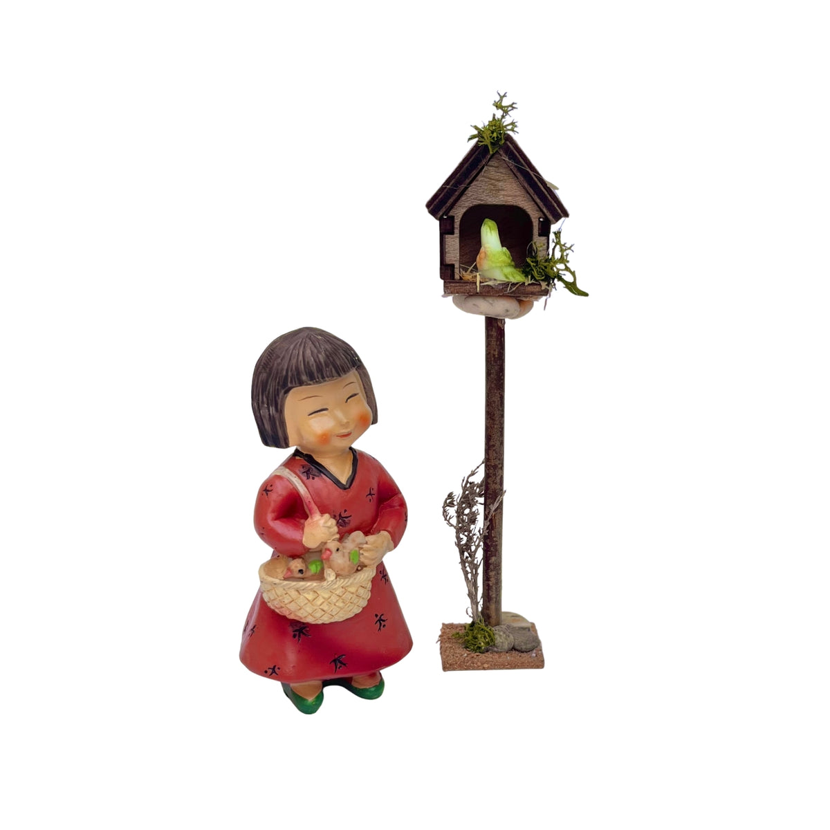 Belenes Artesanos - Casita de pájaro