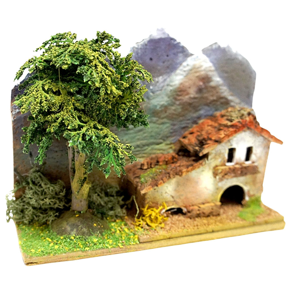 Casa Betlem amb troncs rústica