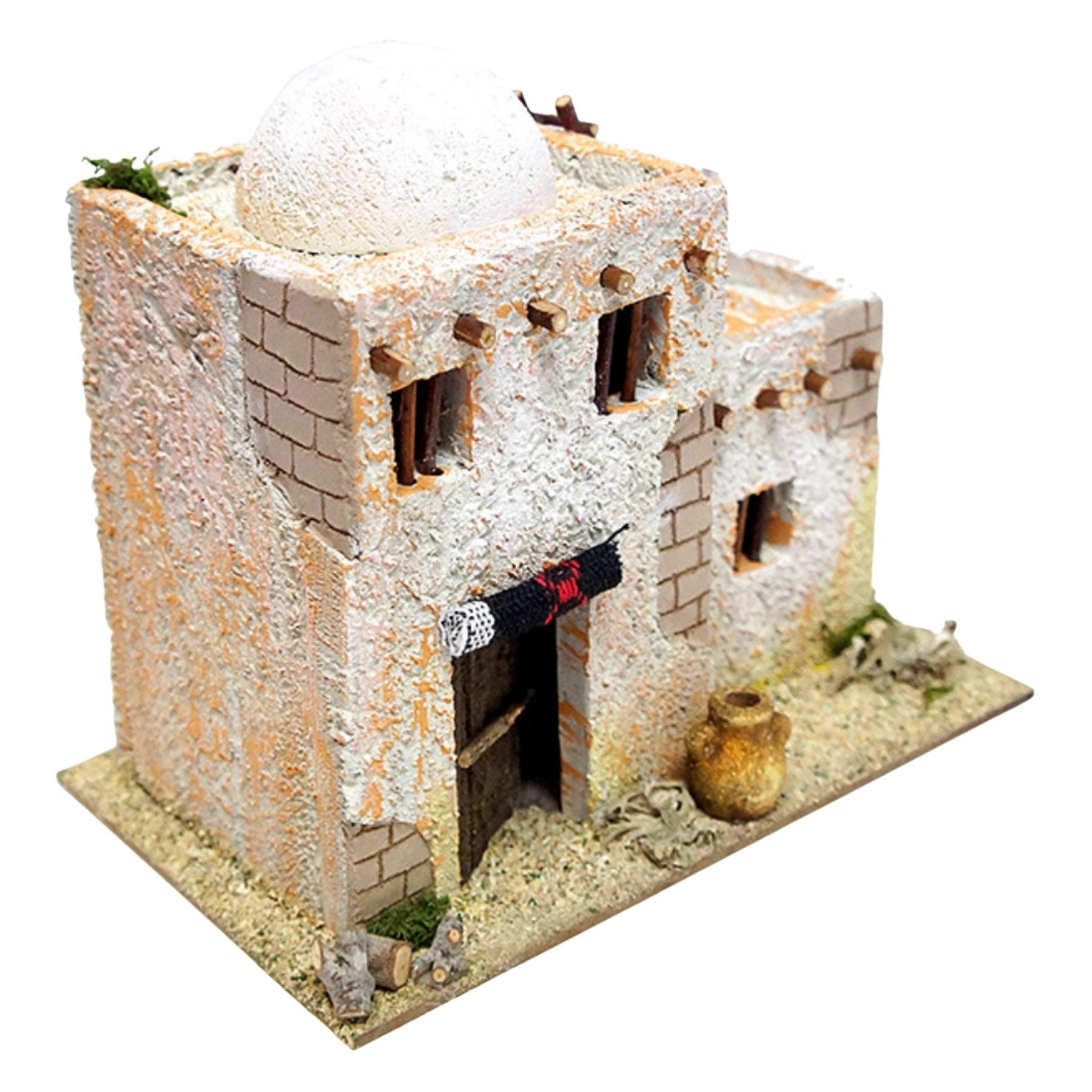 Belenes Artesanos - Casa hebrea