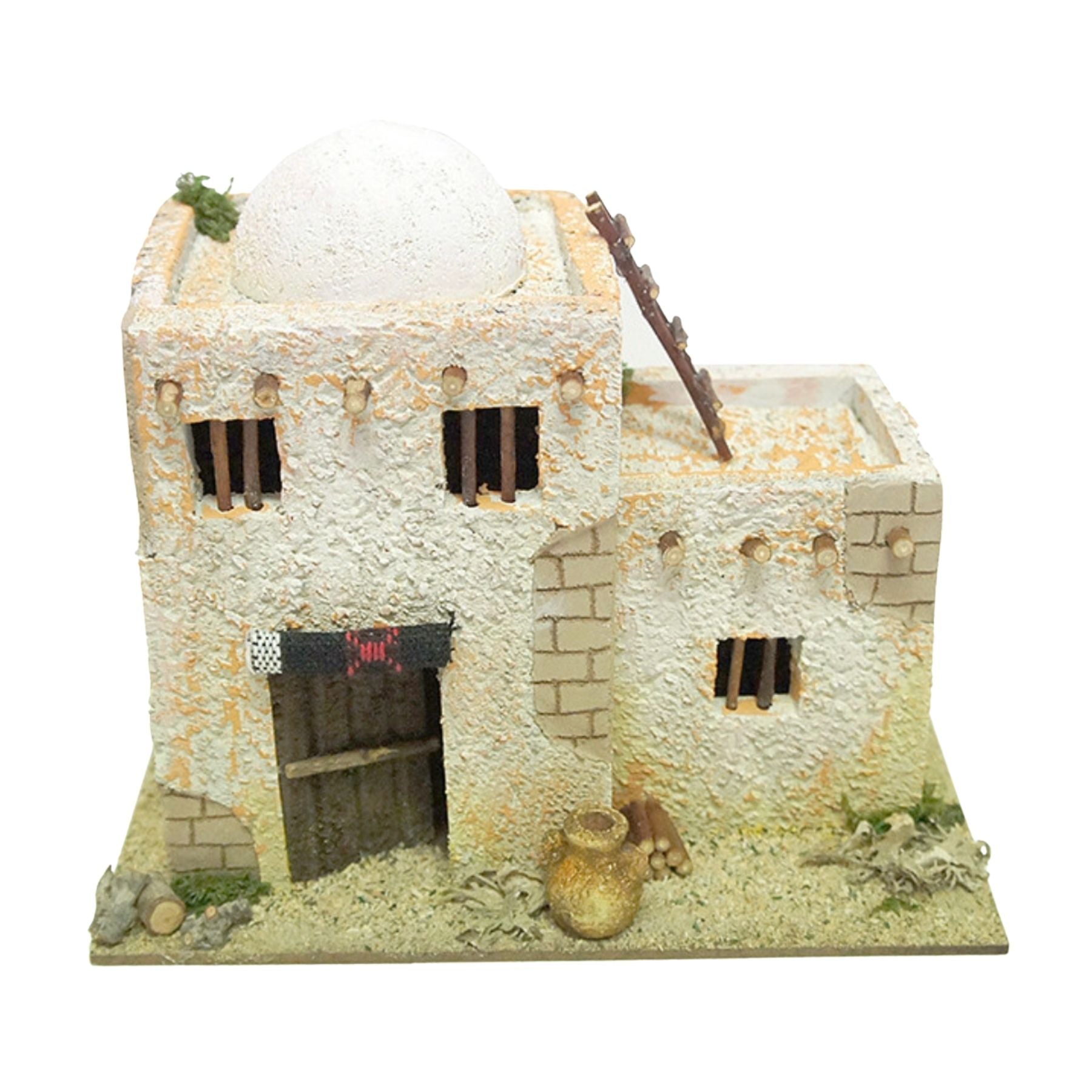 Belenes Artesanos - Casa hebrea
