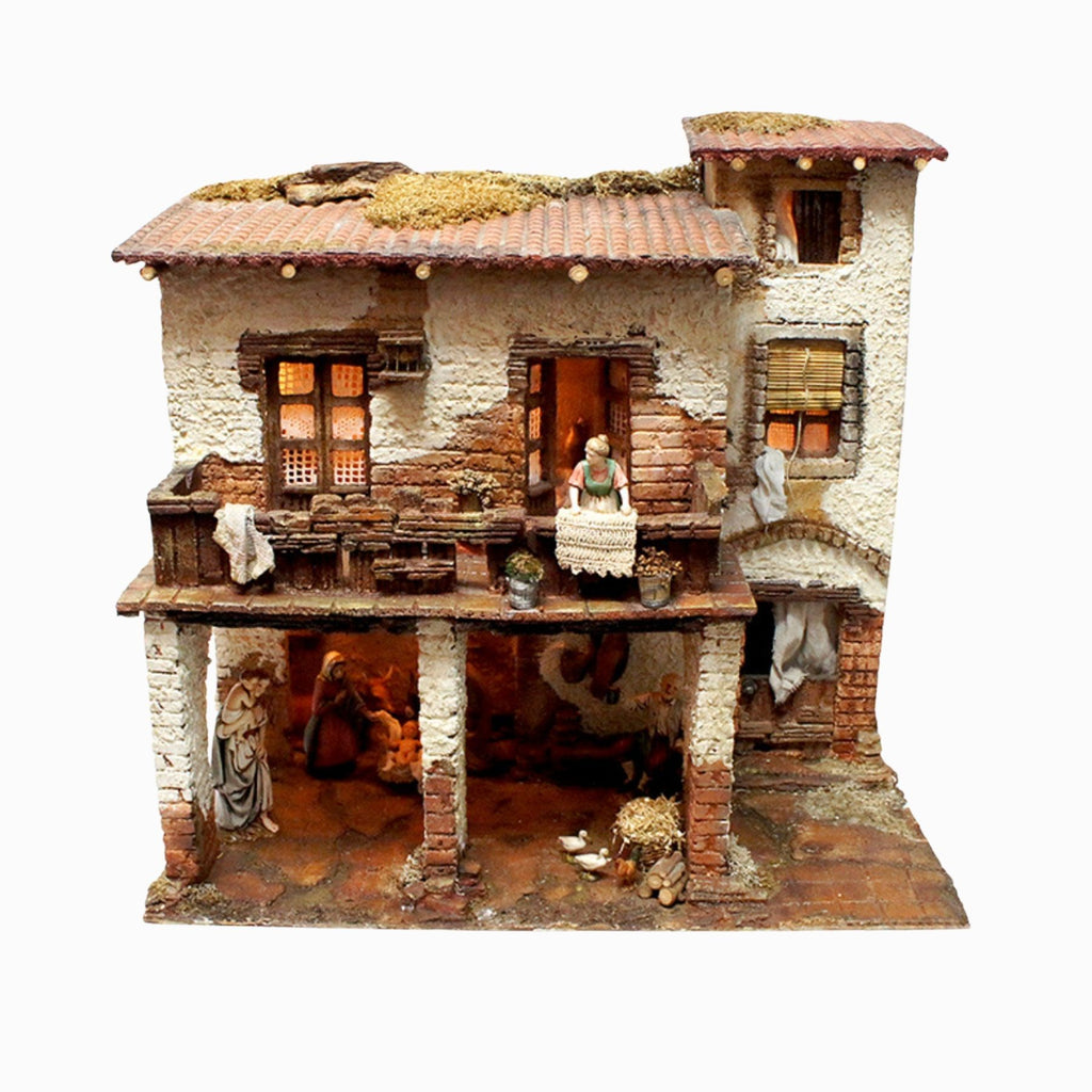 Belenes Artesanos - Gran casa con Portal