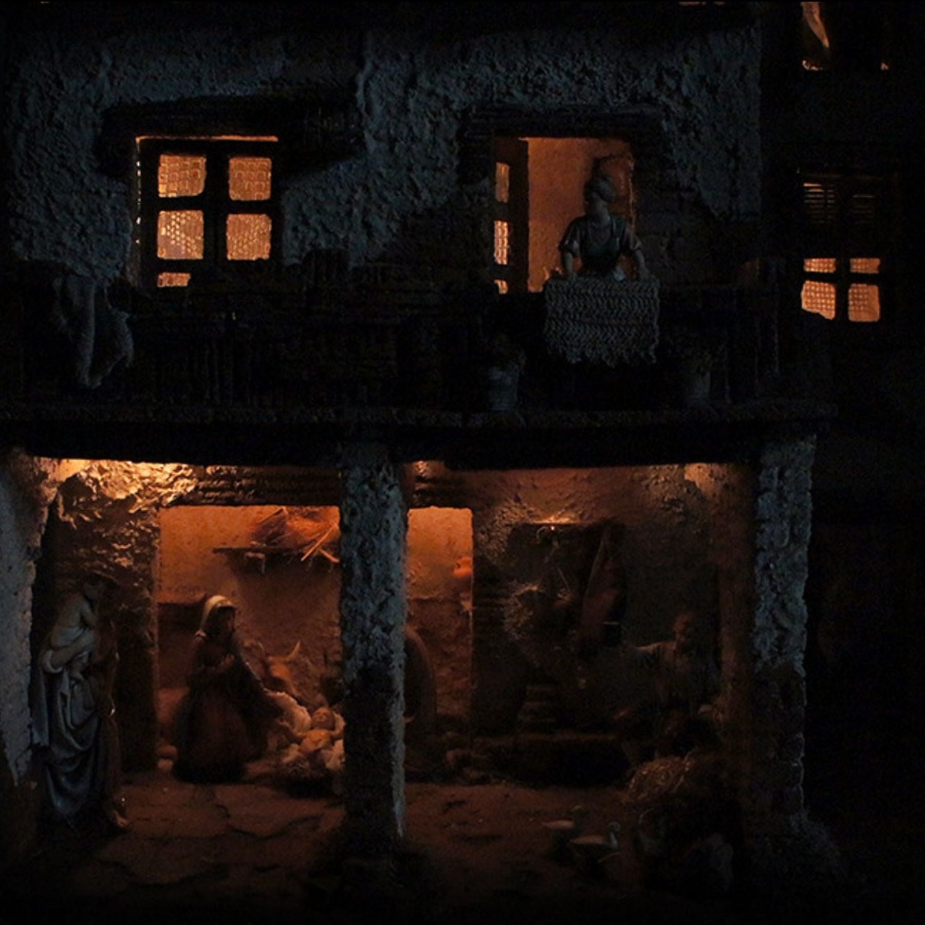 Belenes Artesanos - Gran casa con Portal