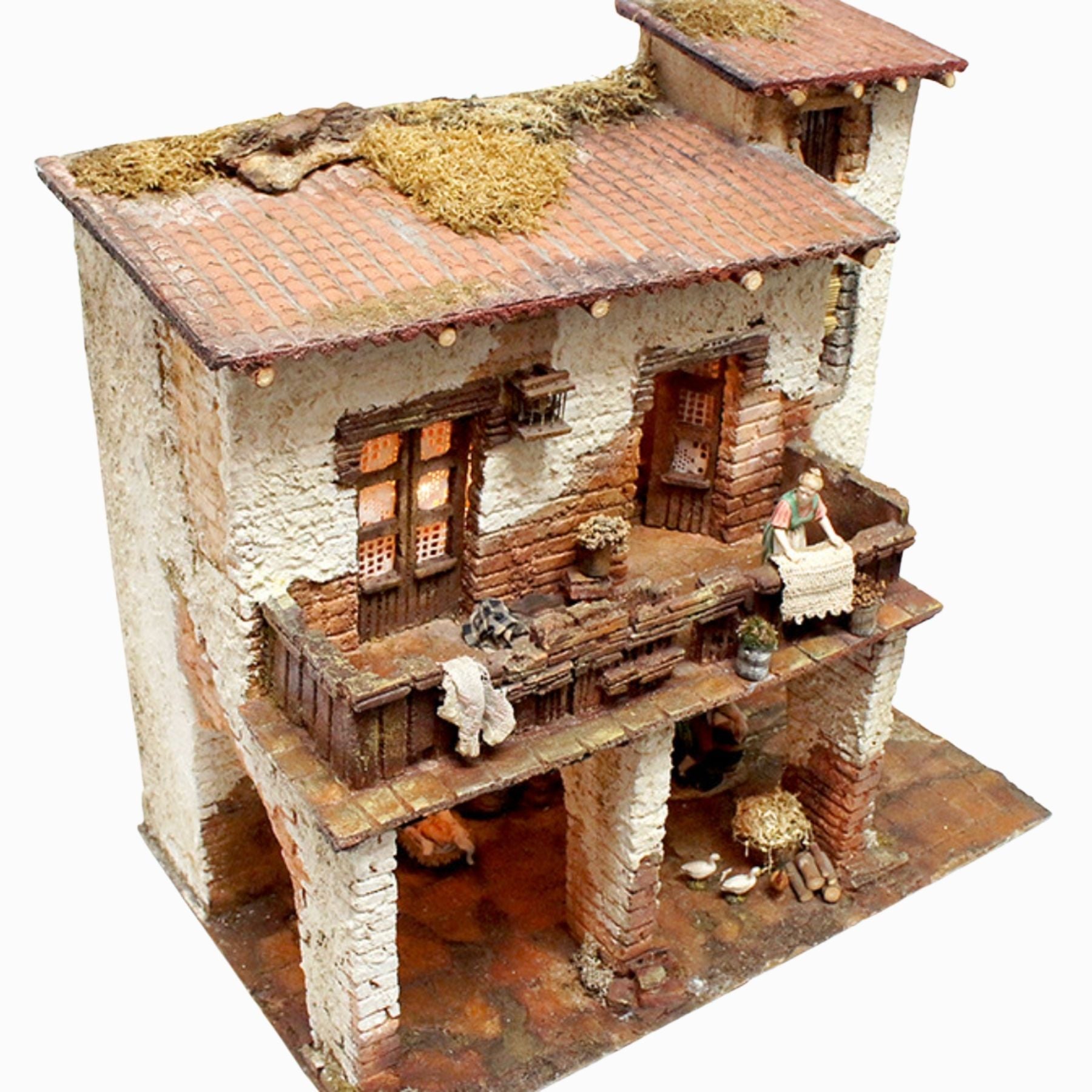 Belenes Artesanos - Gran casa con Portal