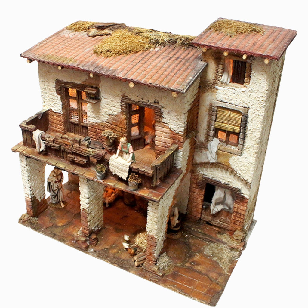 Belenes Artesanos - Gran casa con Portal