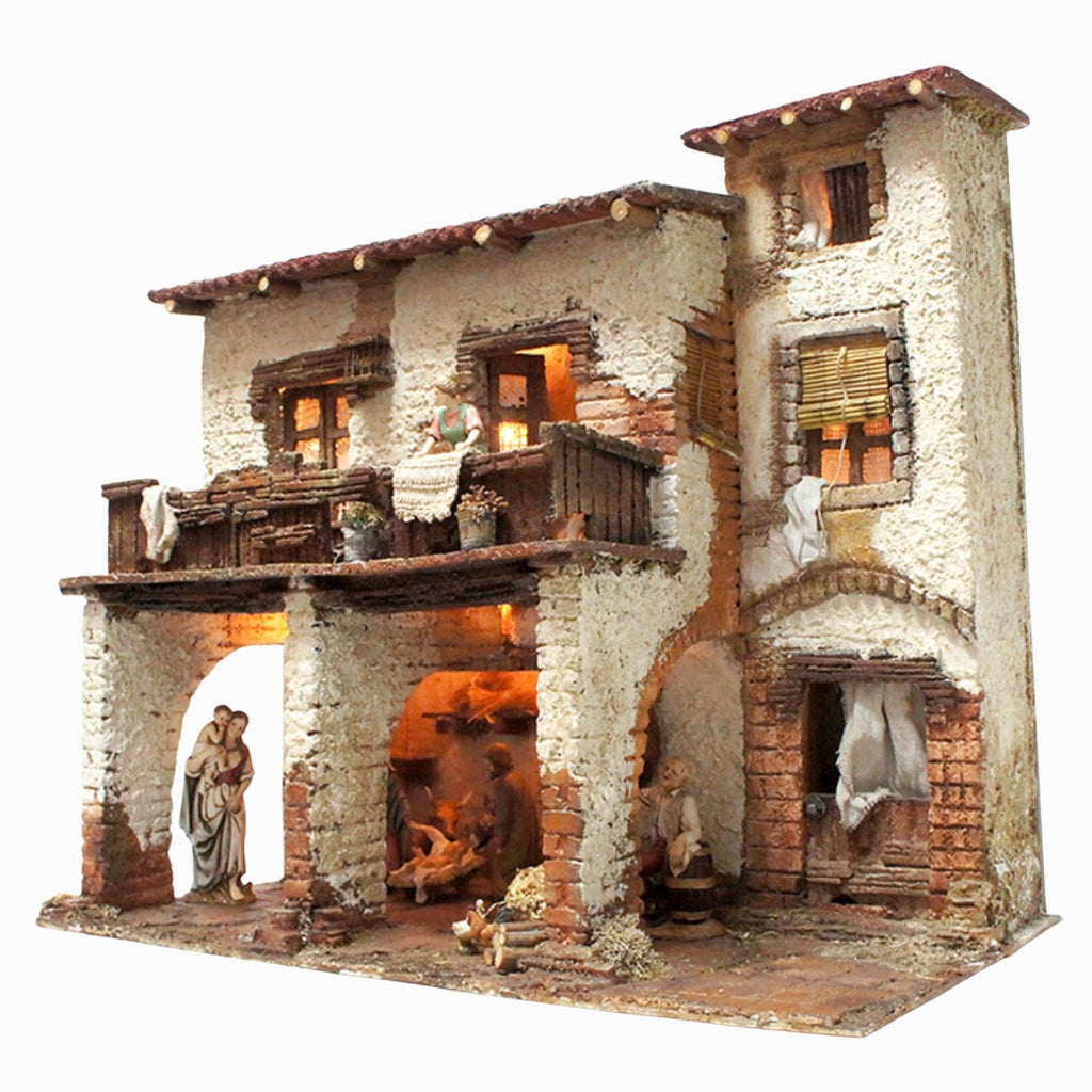 Belenes Artesanos - Gran casa con Portal