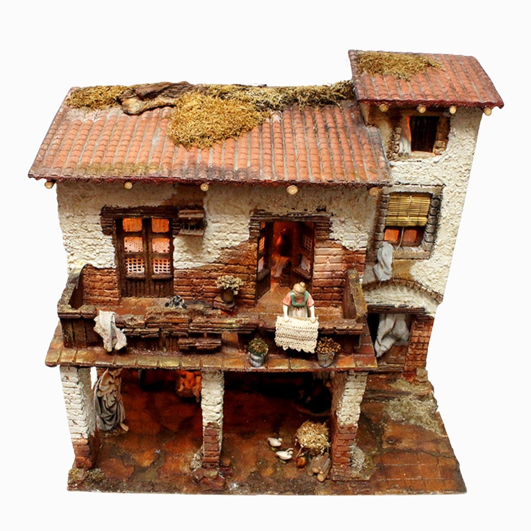 Belenes Artesanos - Gran casa con Portal