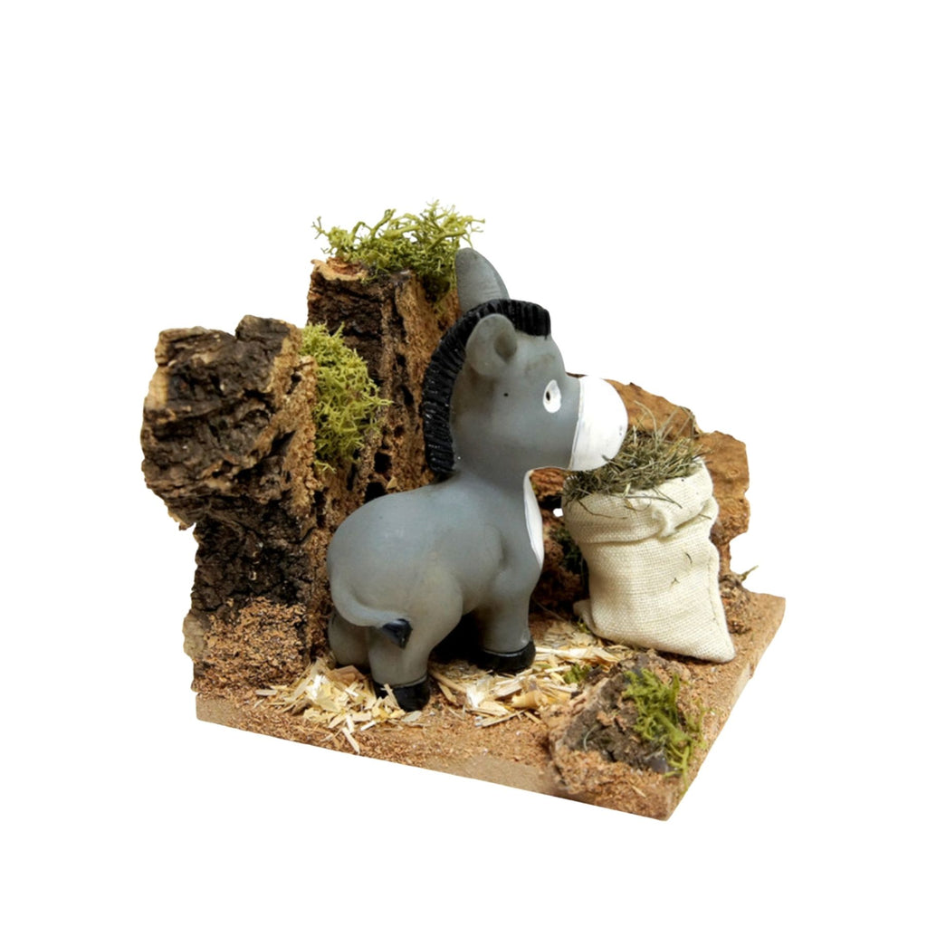 Corral con burro (burro Little X'Mas de Reilaflor)