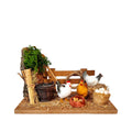 Belenes Artesanos - Corral con gallinas