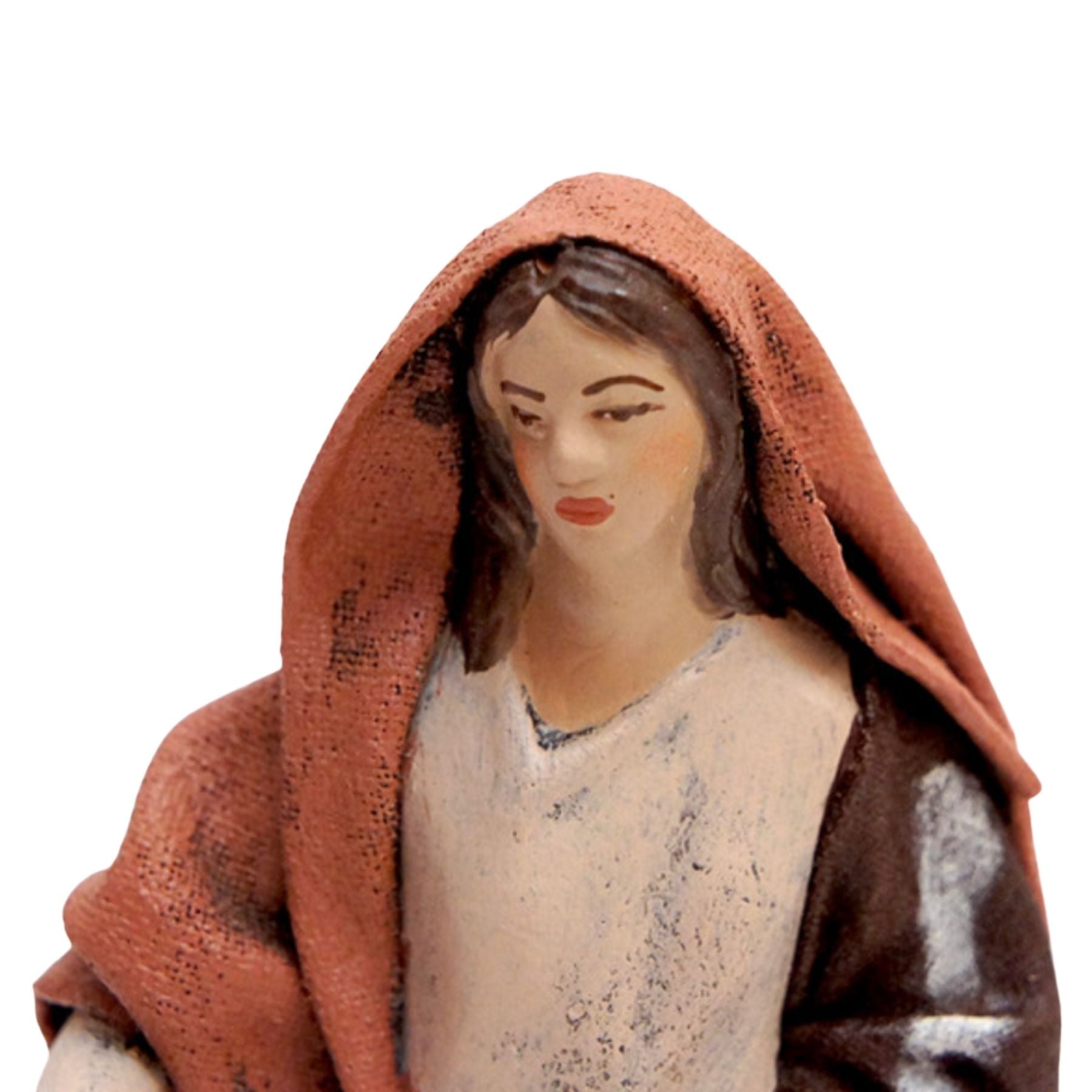 Belenes Artesanos - Mujer con niña