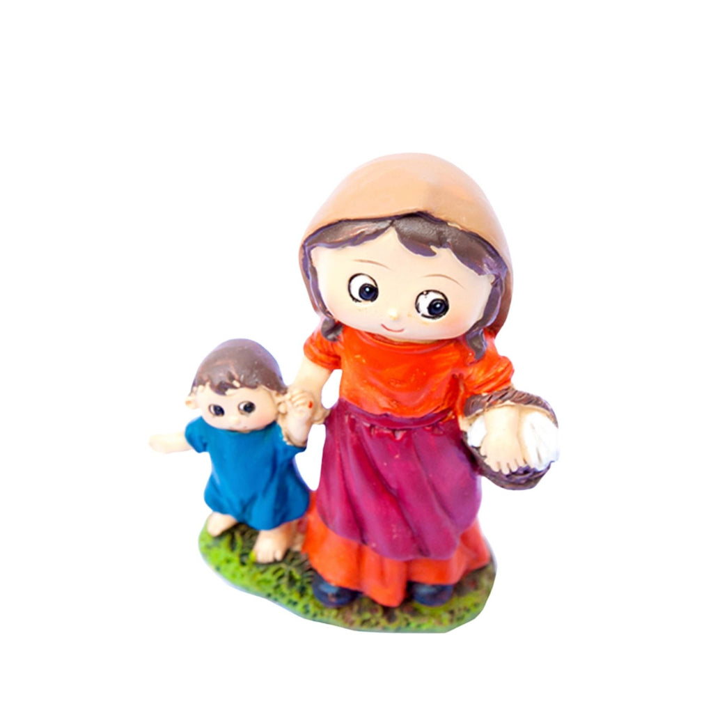 Mujer con niño