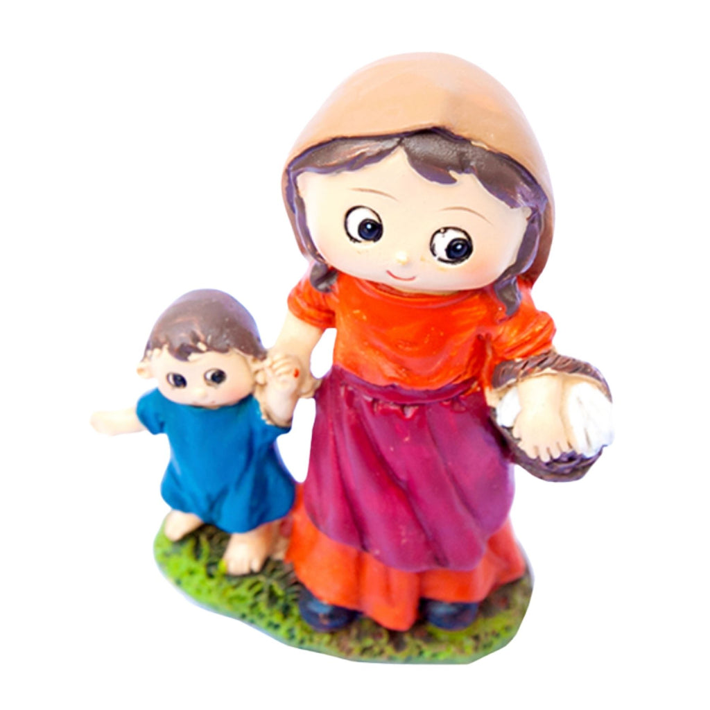 Mujer con niño