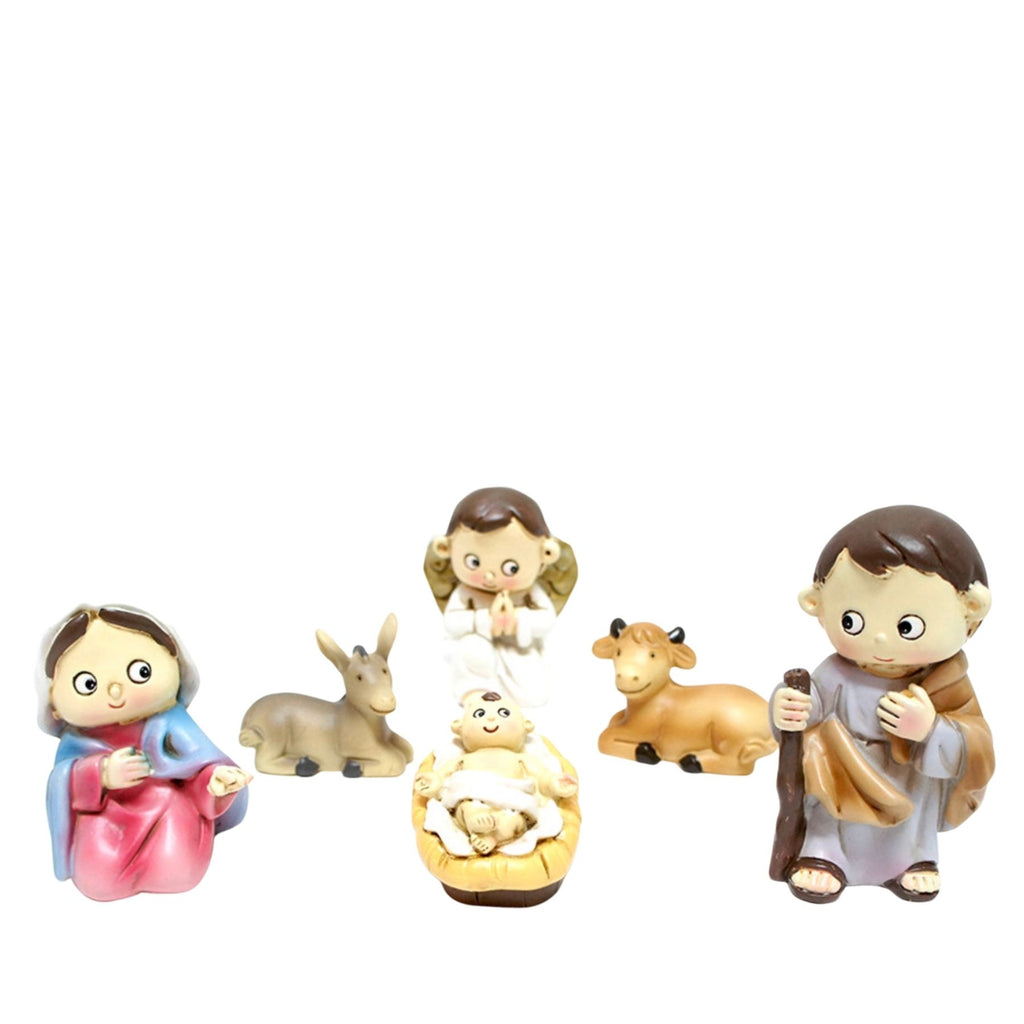 Belenes Artesanos - Nacimiento con ángel
