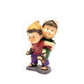 Niños a coscoletas