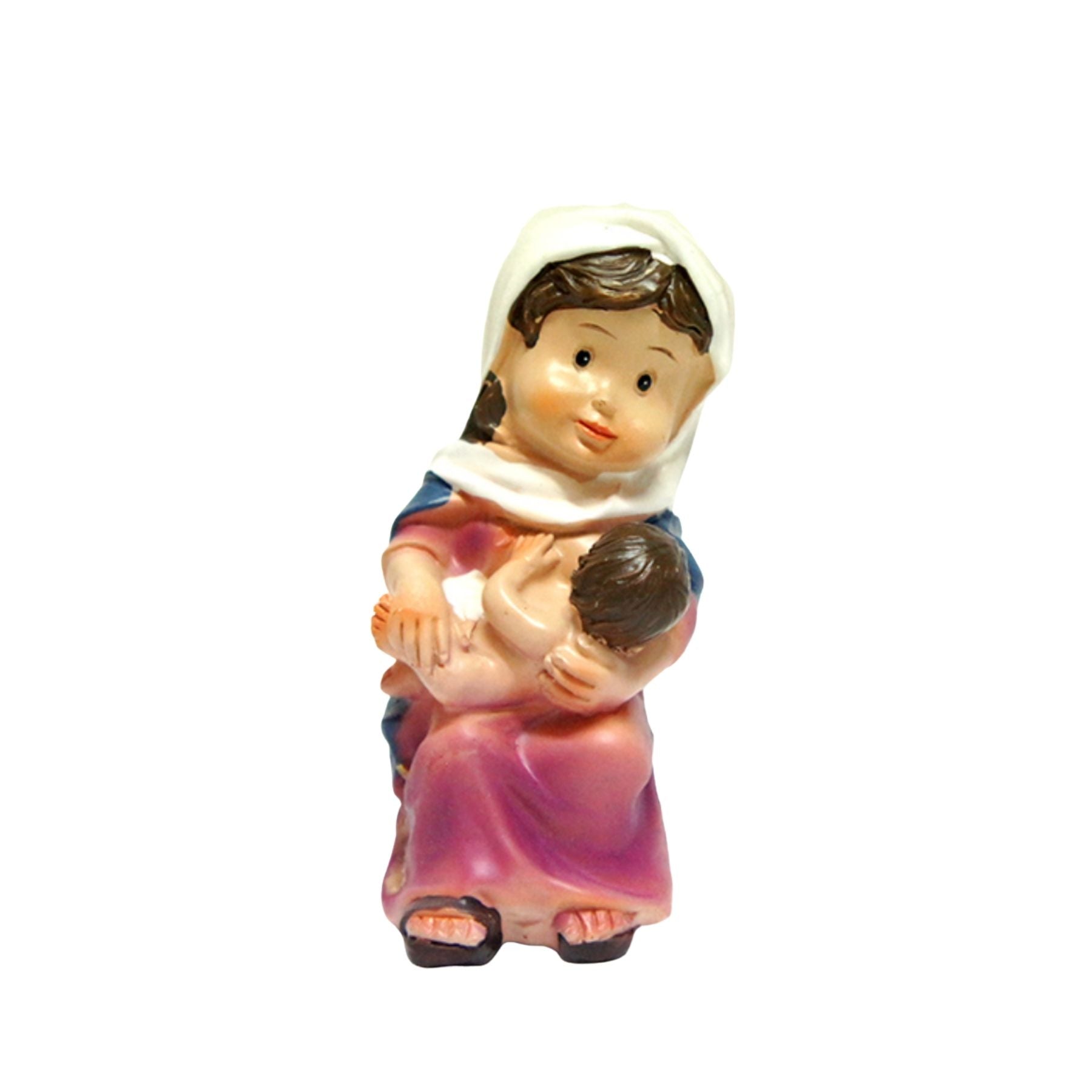 María o pastora amamantando