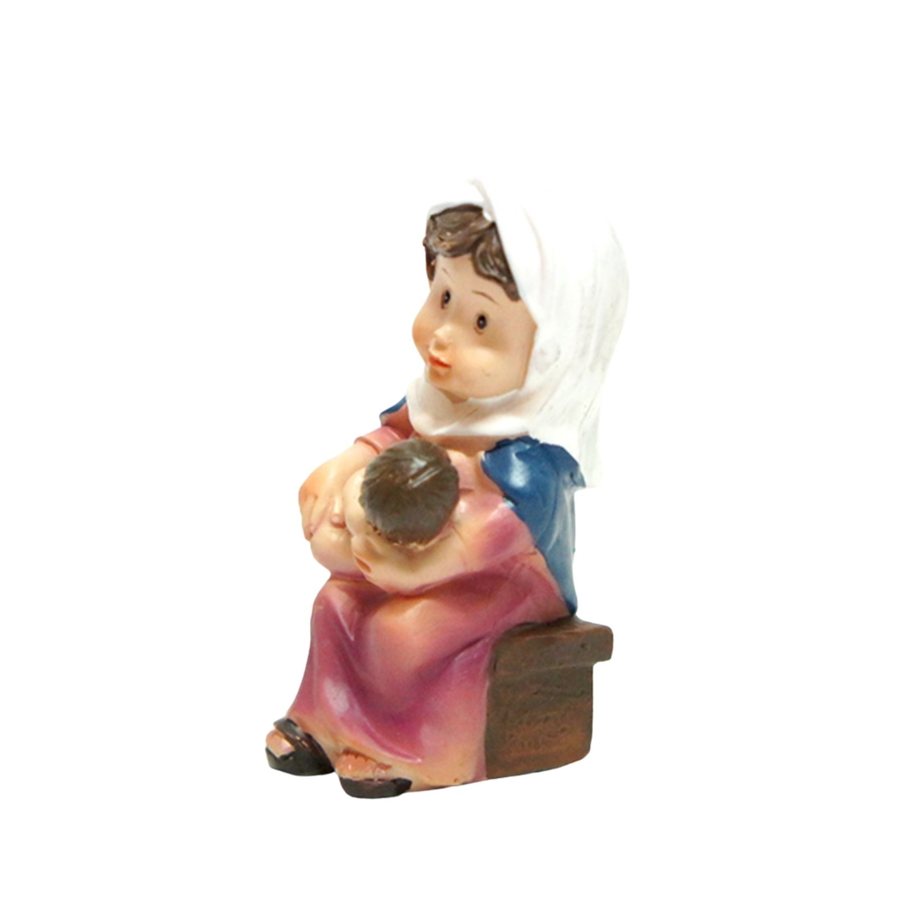 María o pastora amamantando