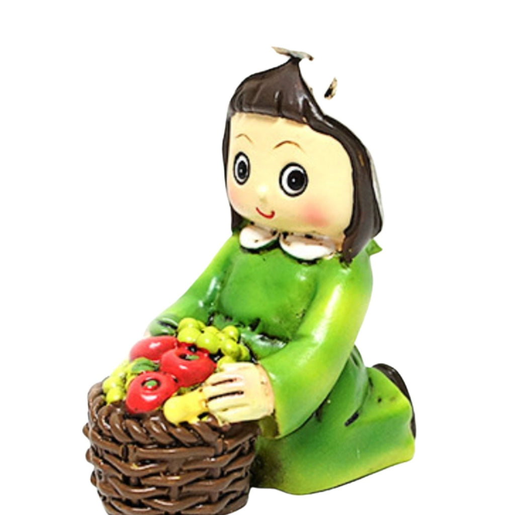 Pastora con cesto