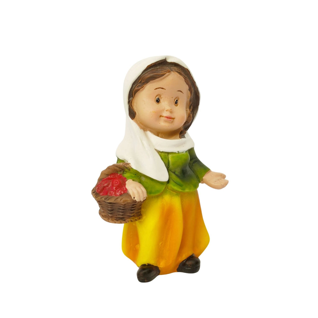 Pastora con cesto