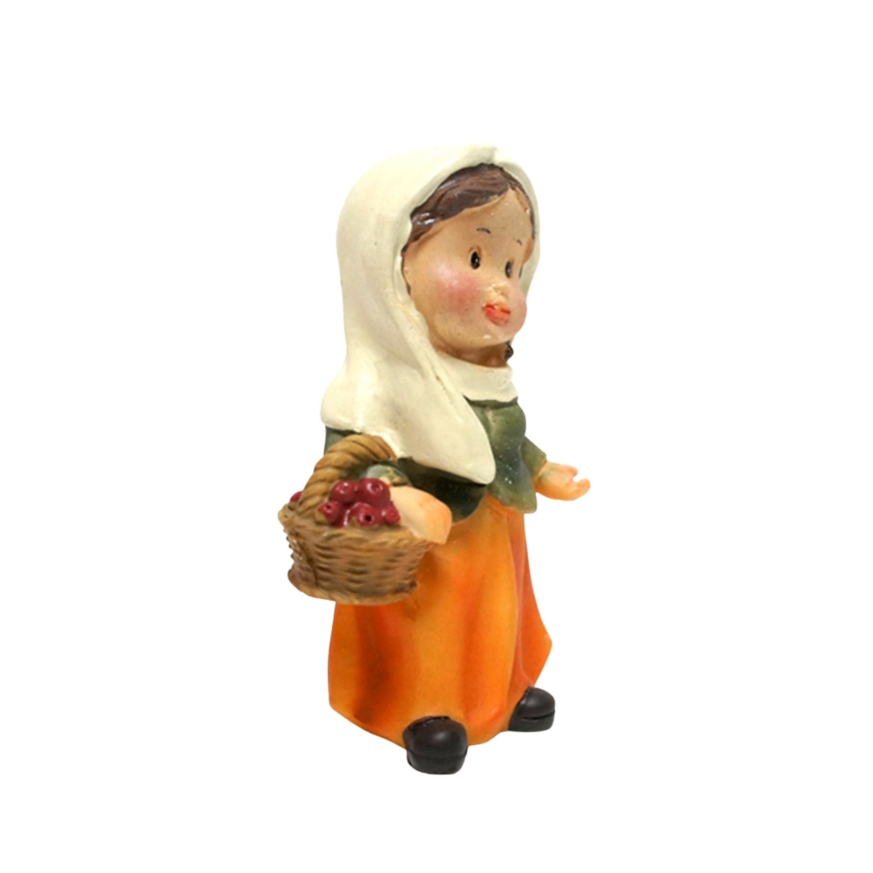 Pastora con cesto