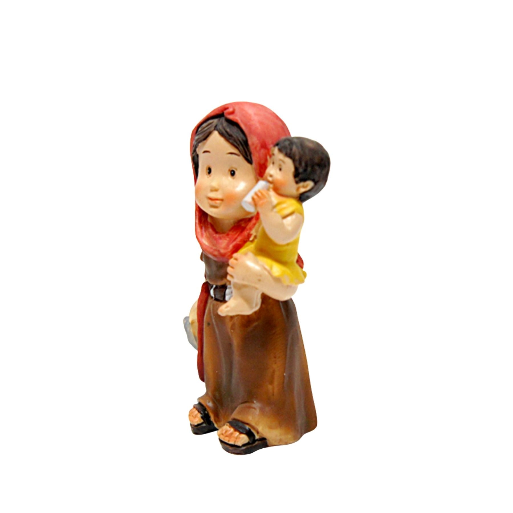Pastora con niño