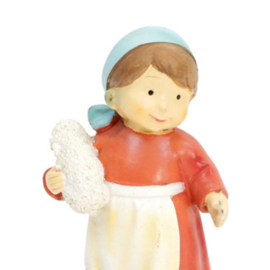Pastora con oveja