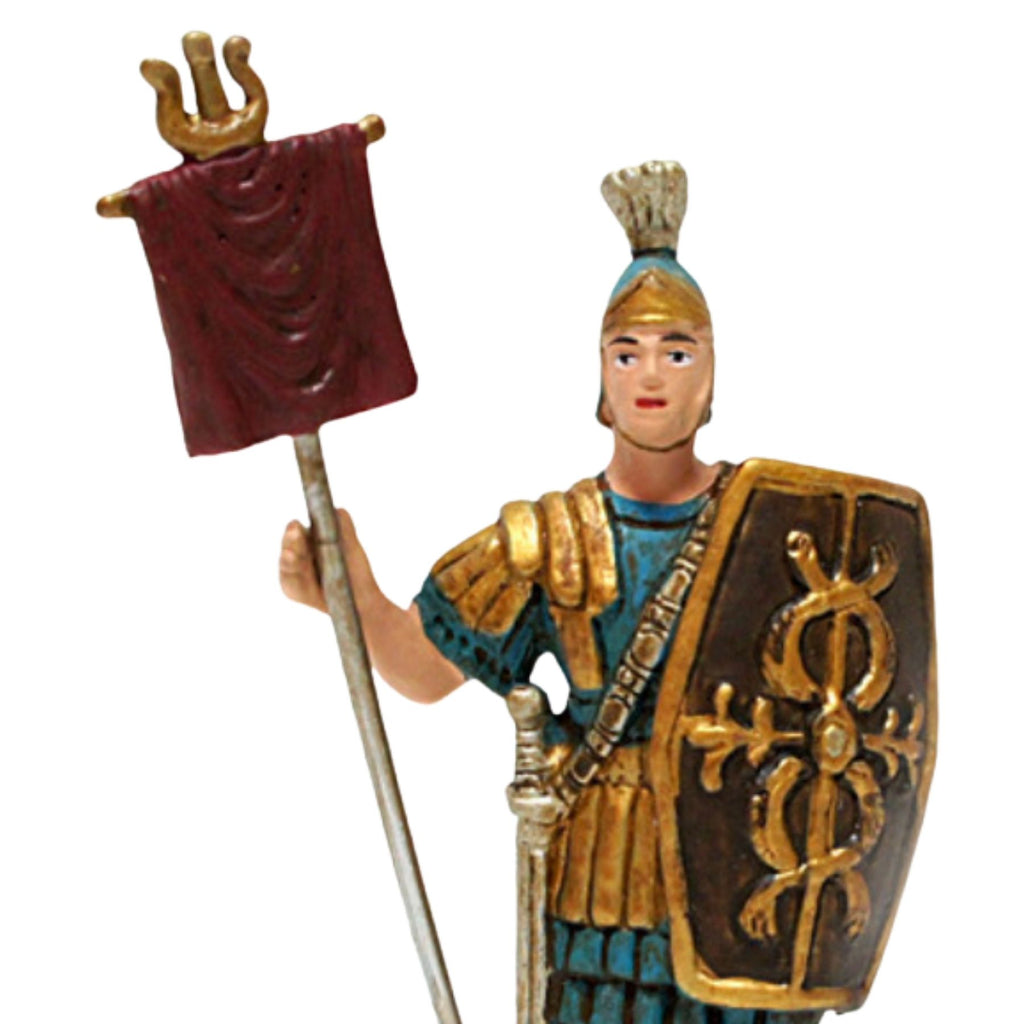 Romano con estandarte