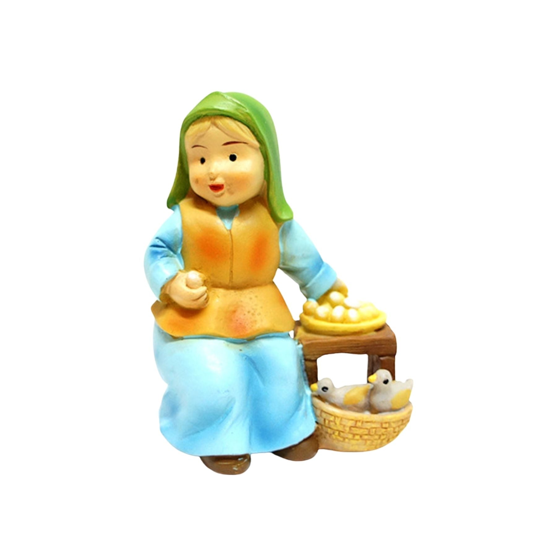 Vendedora de huevos