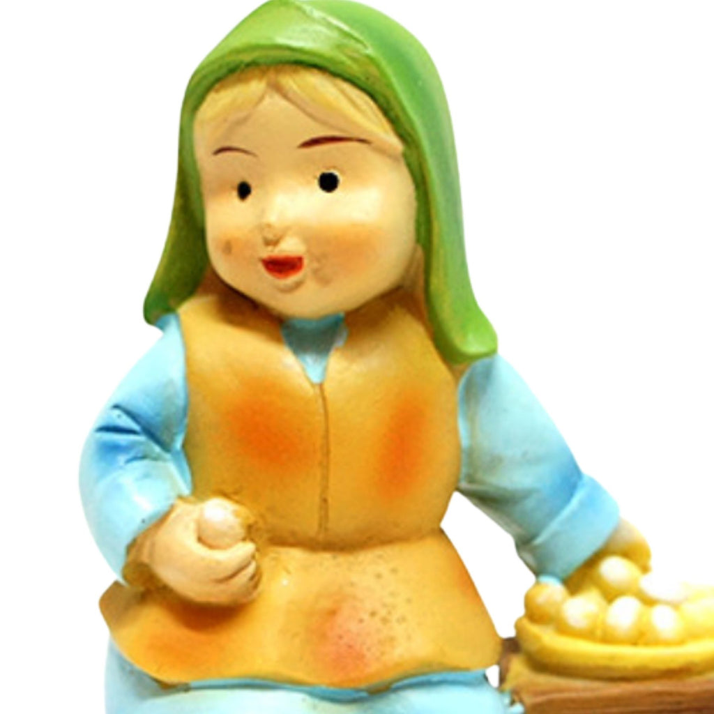 Vendedora de huevos