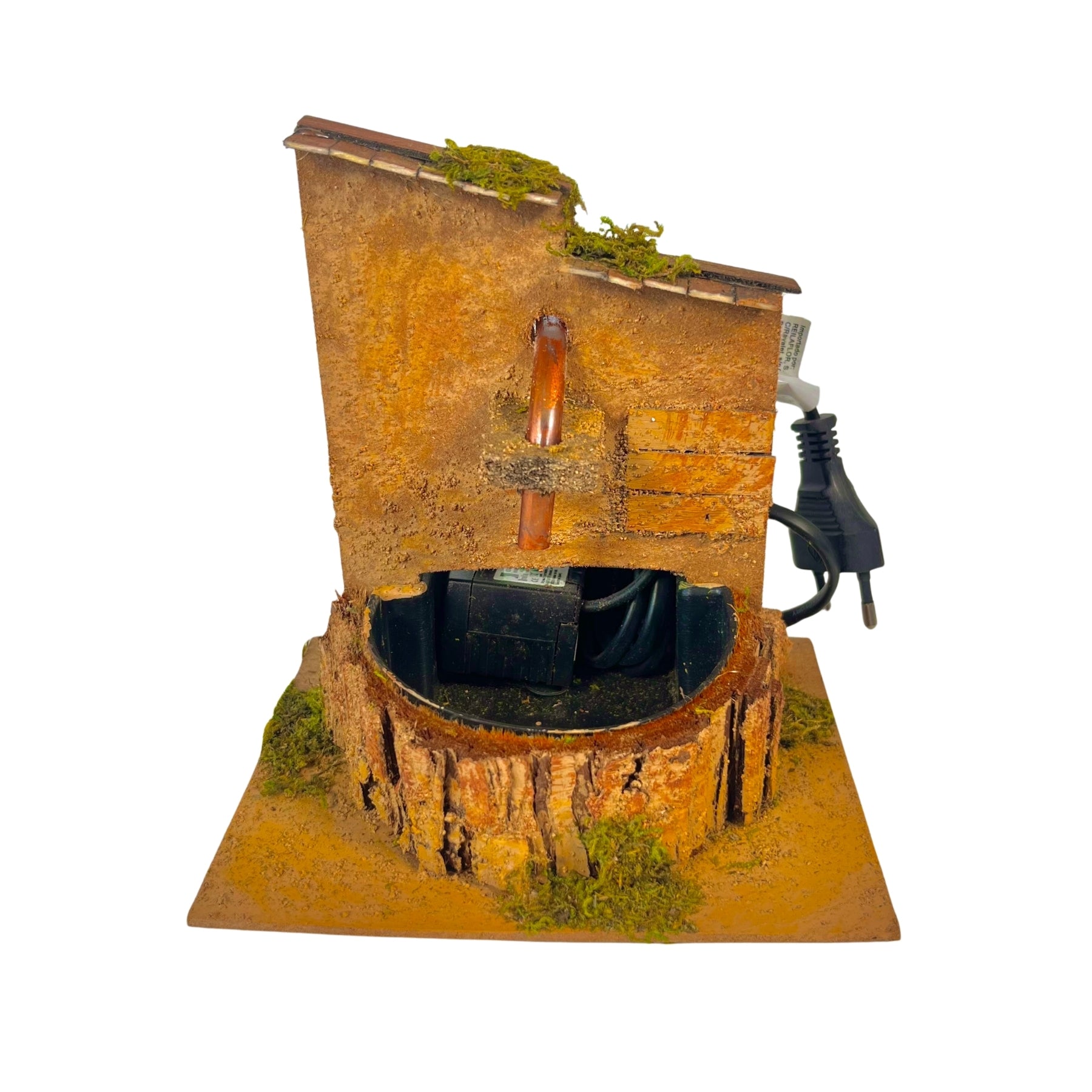 Font amb bomba d'aigua
