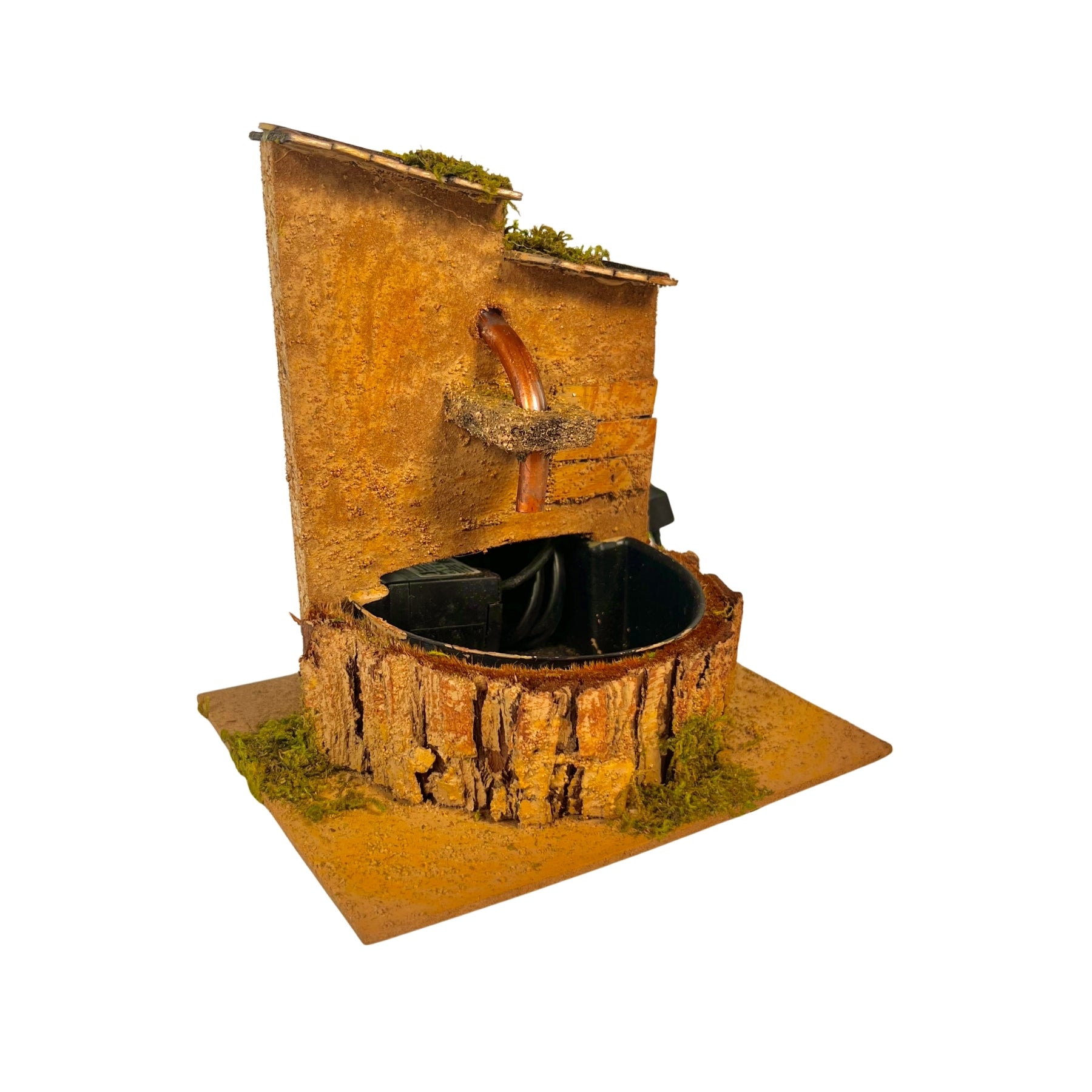 Font amb bomba d'aigua