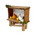Gallinero elevado