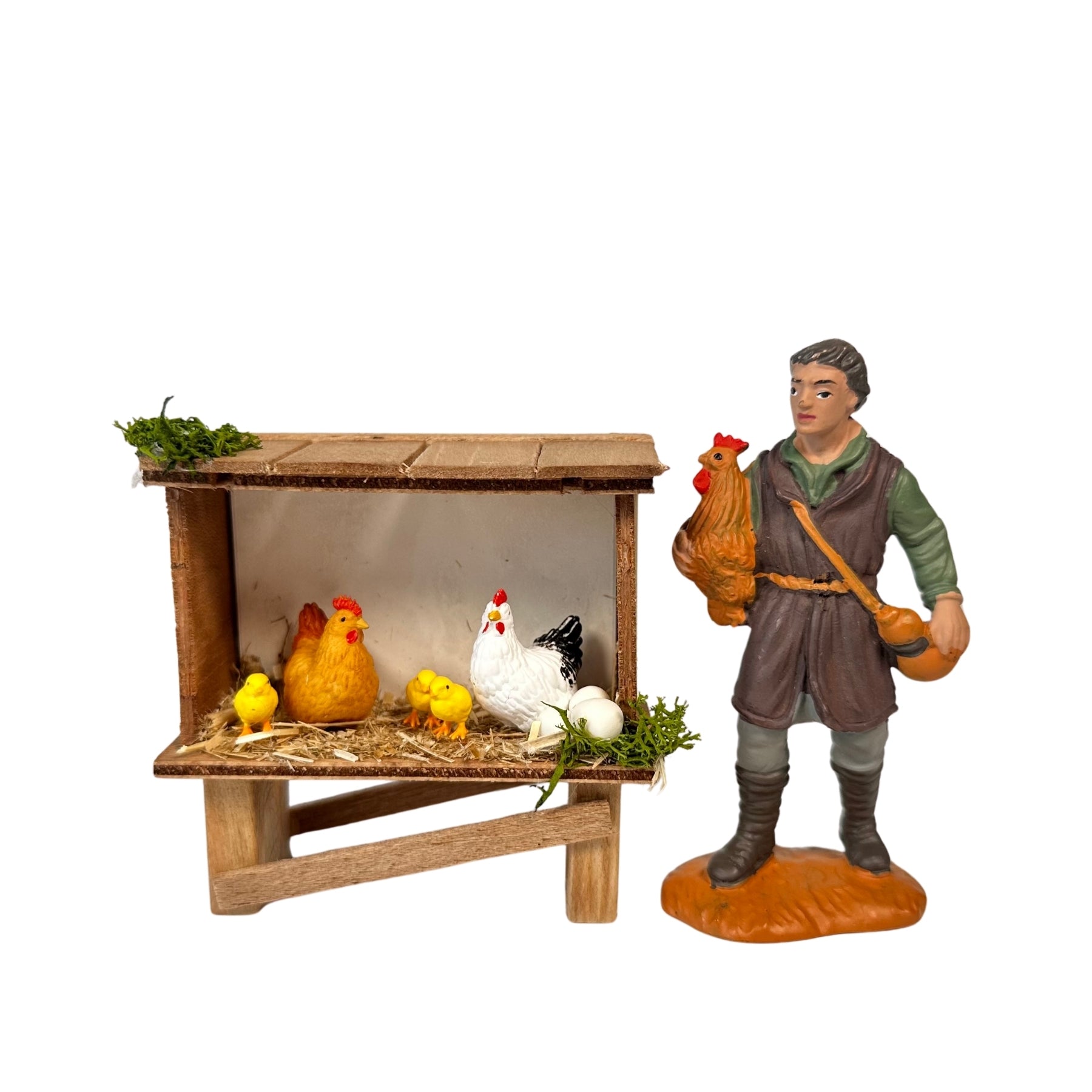 Gallinero elevado