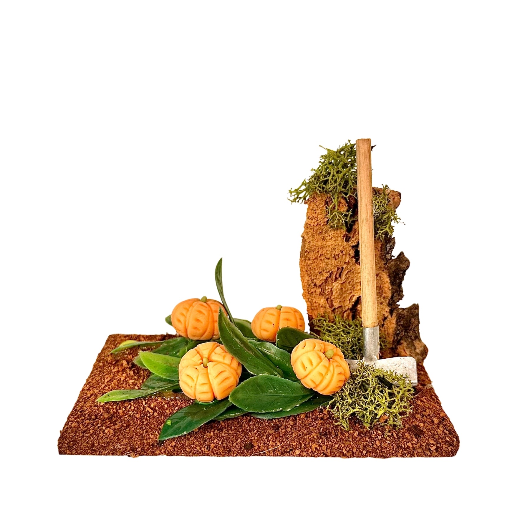 Belenes Artesanos - Huerto grande de calabazas