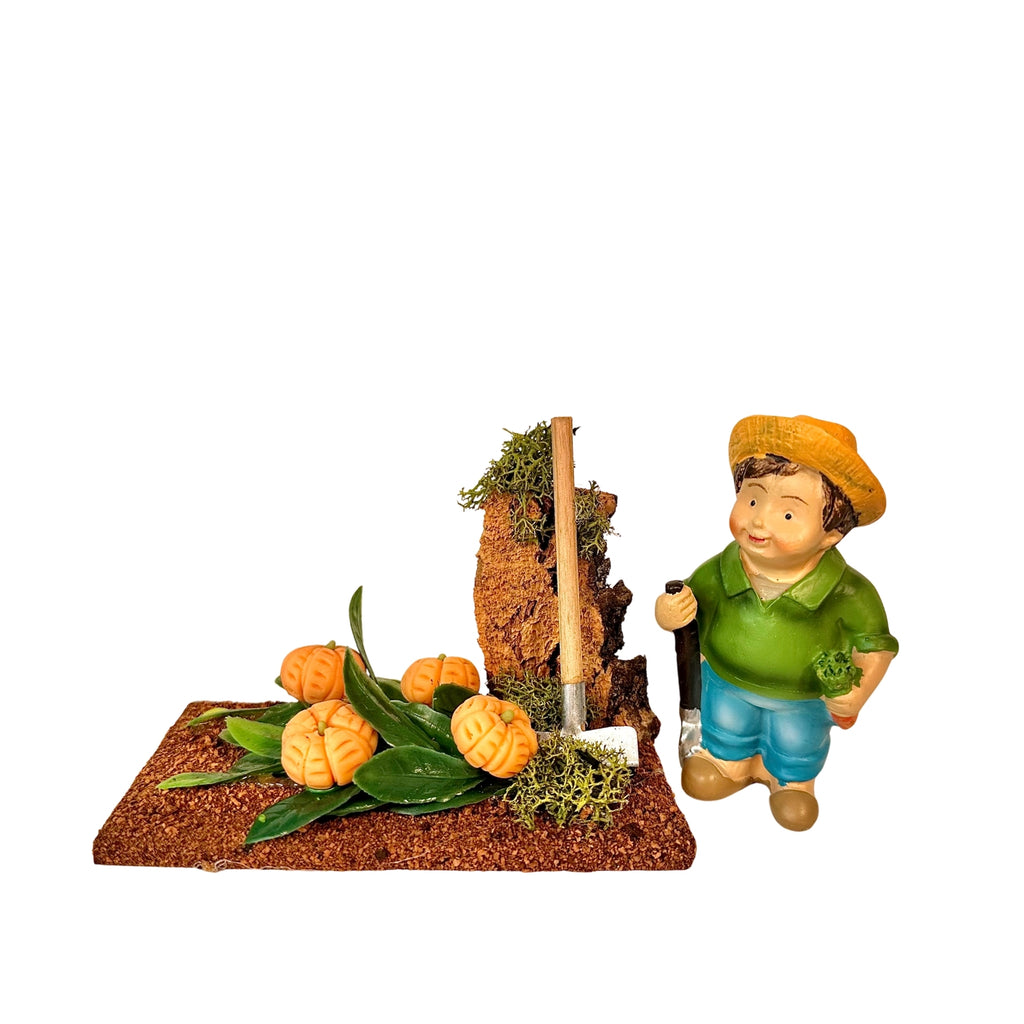 Belenes Artesanos - Huerto grande de calabazas