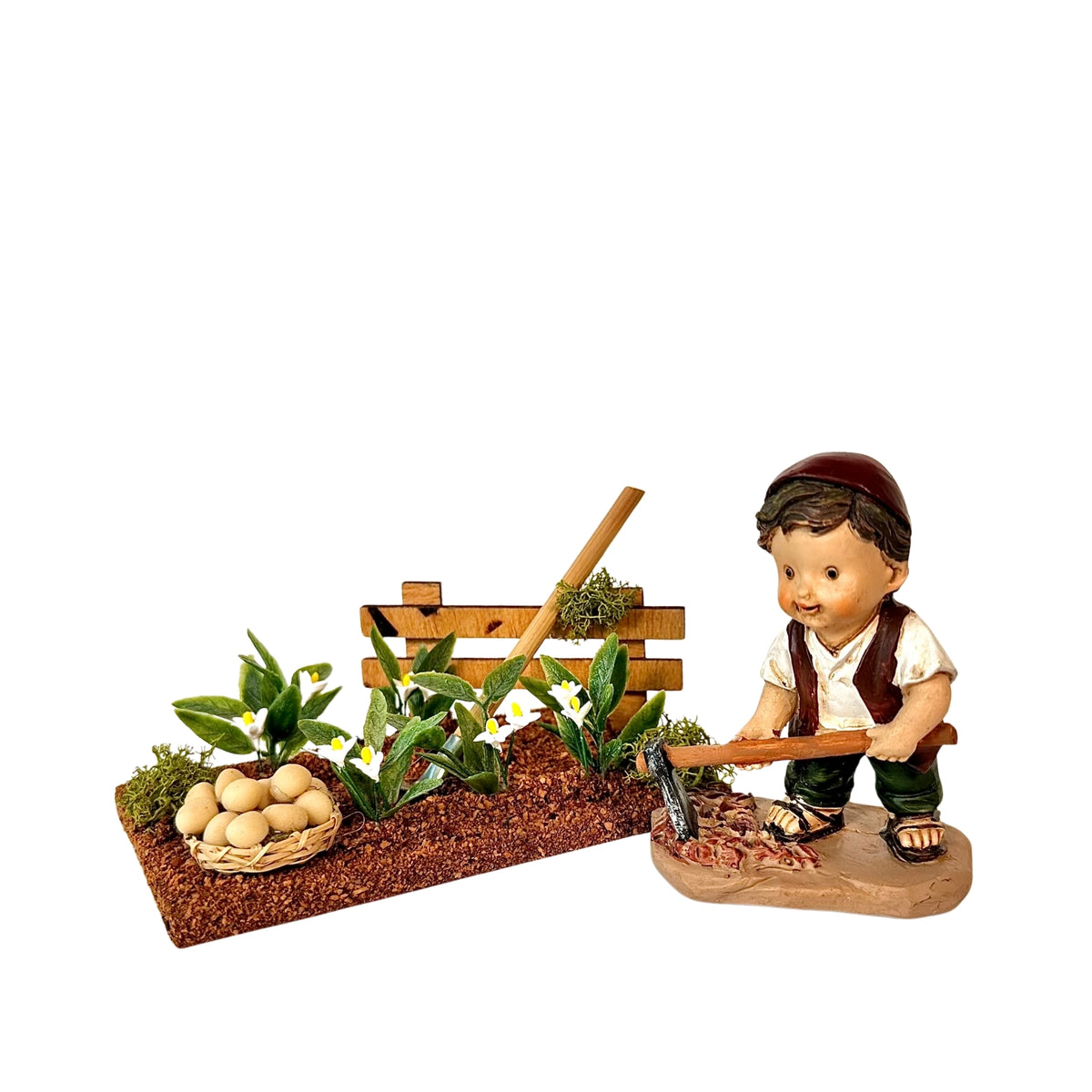 Belenes Artesanos - Huerto grande de patatas