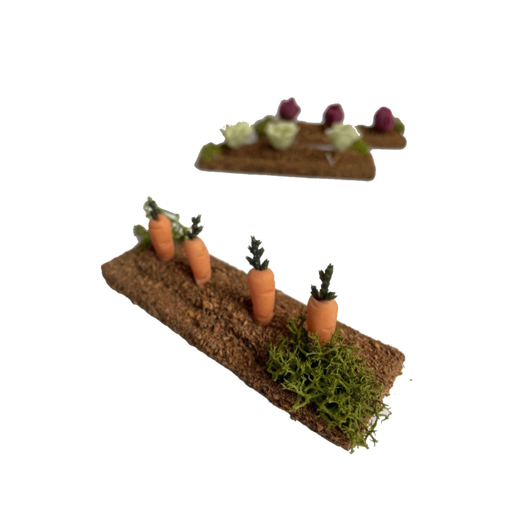 Belenes Artesanos - Huerto pequeño de zanahorias