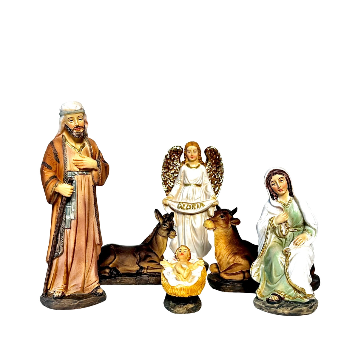 Belenes Artesanos - Nacimiento con ángel