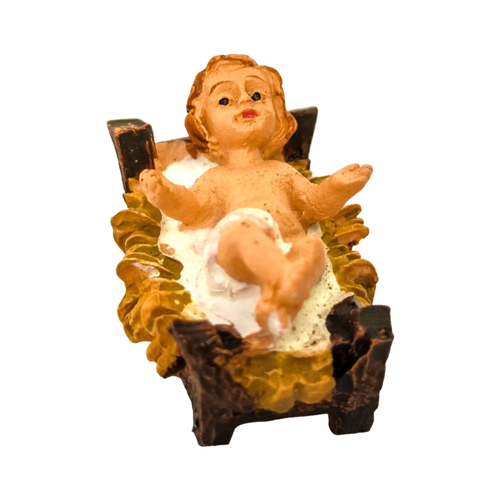 Belenes Artesanos - Niño Jesús y cuna