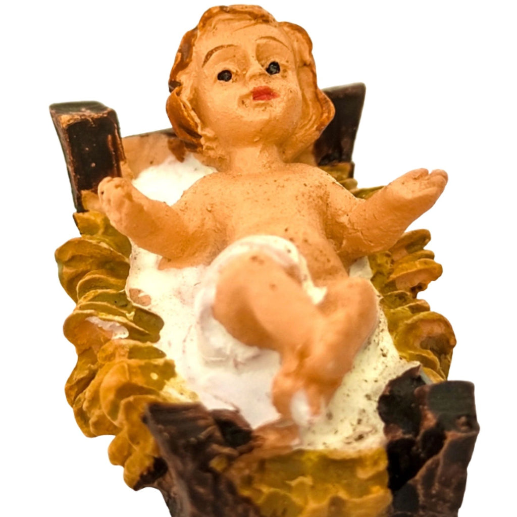 Belenes Artesanos - Niño Jesús y cuna