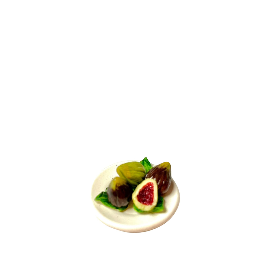 Plato con Higos en Miniatura