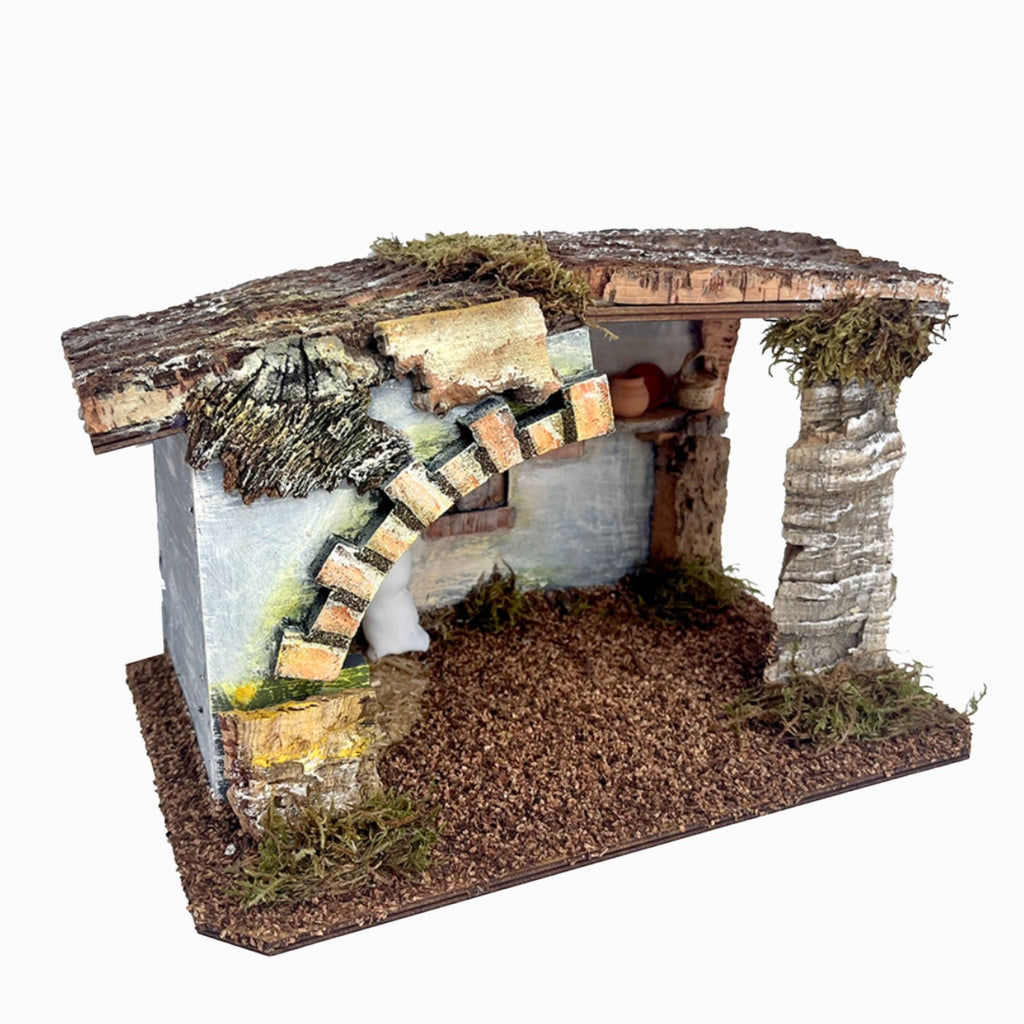 Belenes Artesanos - Portal con arco