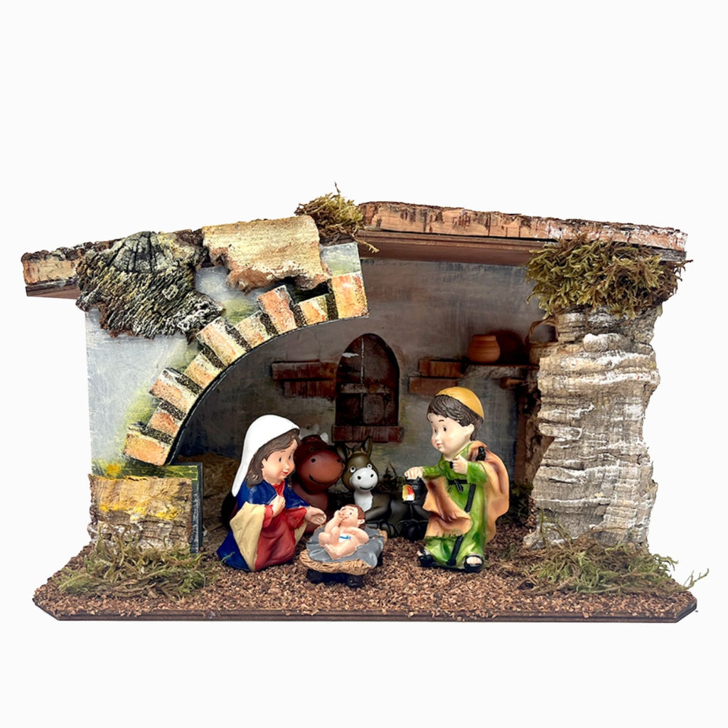 Belenes Artesanos - Portal con arco