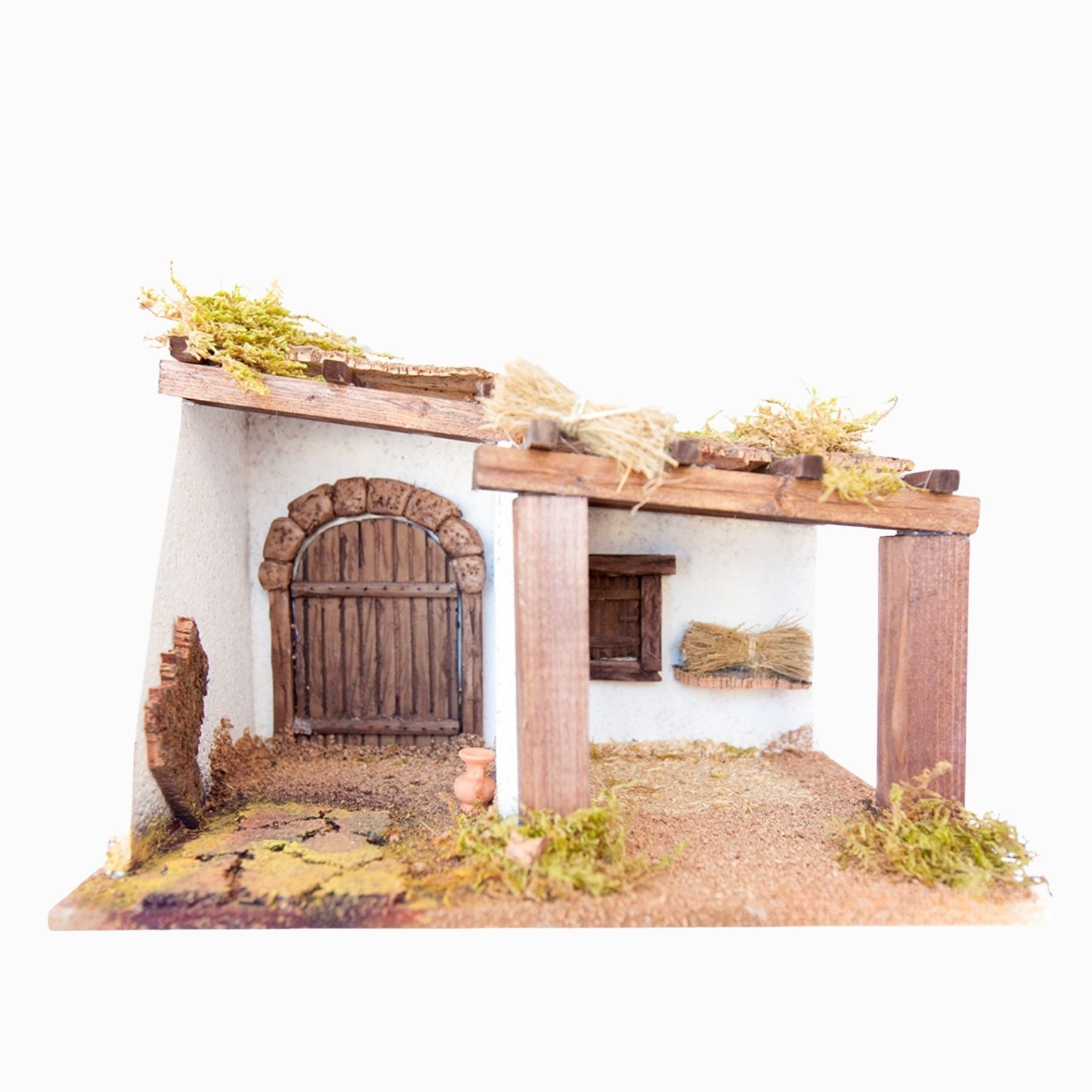Belenes Artesanos - Portal con dos estancias