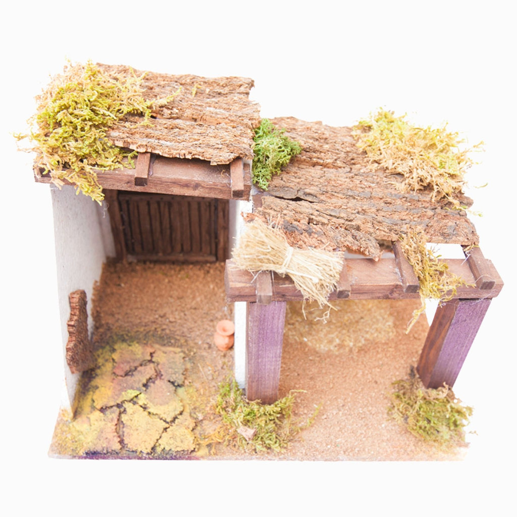 Belenes Artesanos - Portal con dos estancias