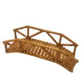 Belenes Artesanos - Puente de troncos imitación madera
