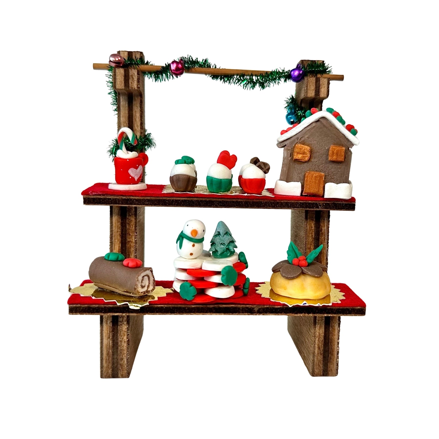 Belenes Artesanos - Puesto de venta de dulces navideños