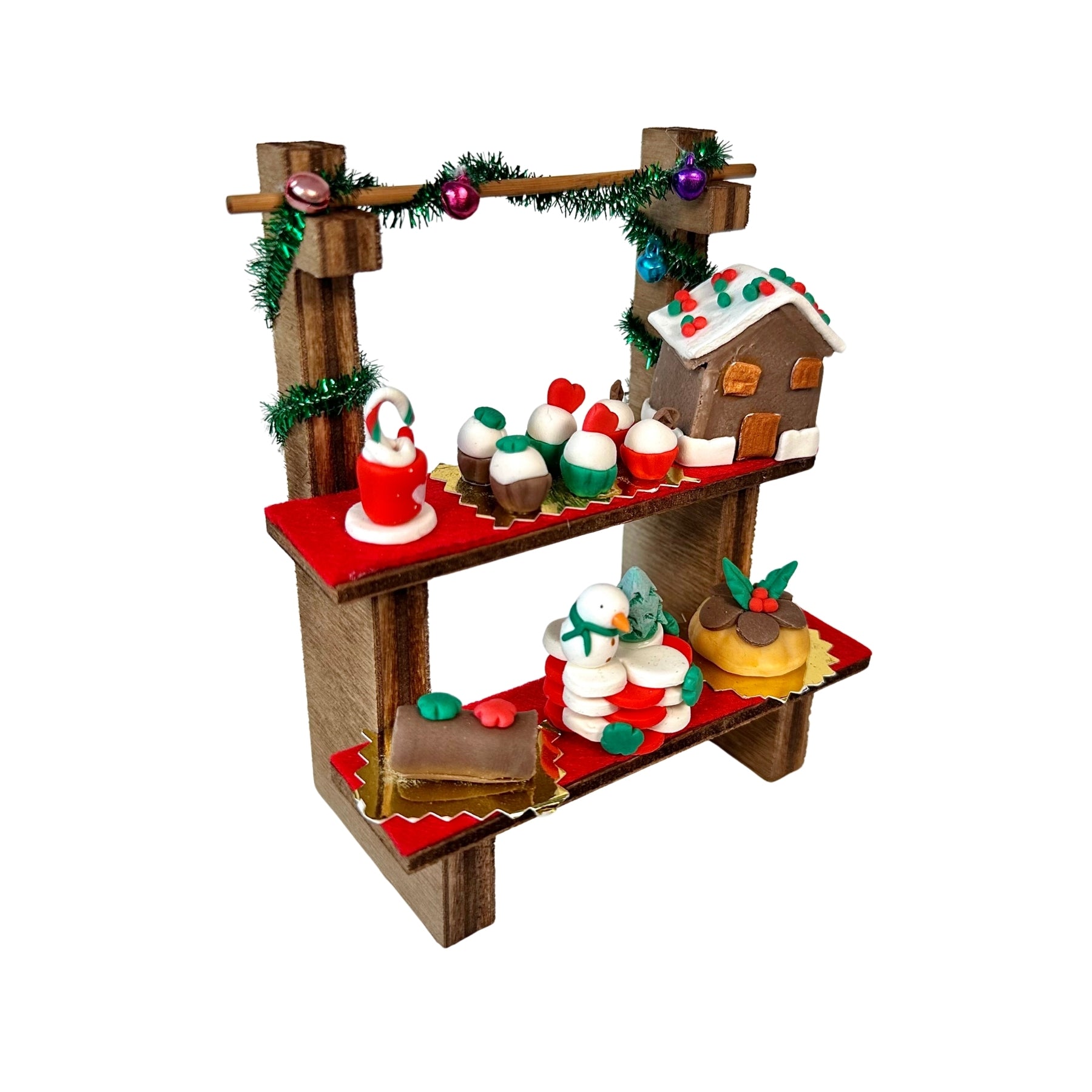 Belenes Artesanos - Puesto de venta de dulces navideños