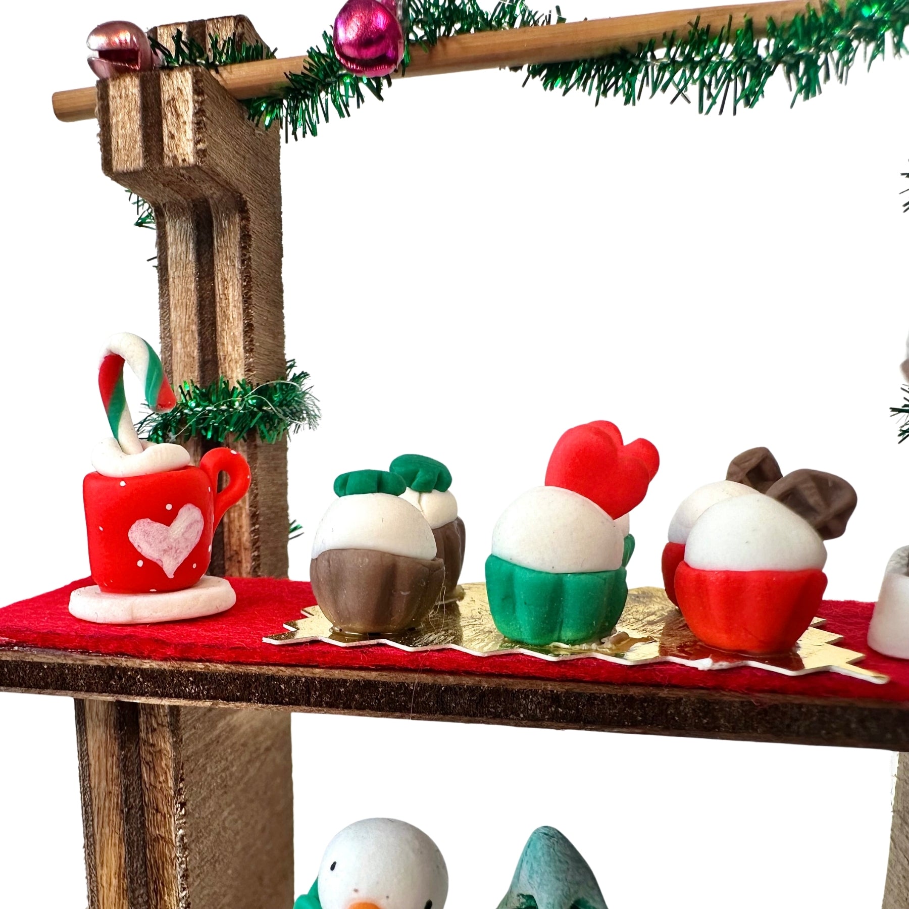 Belenes Artesanos - Puesto de venta de dulces navideños